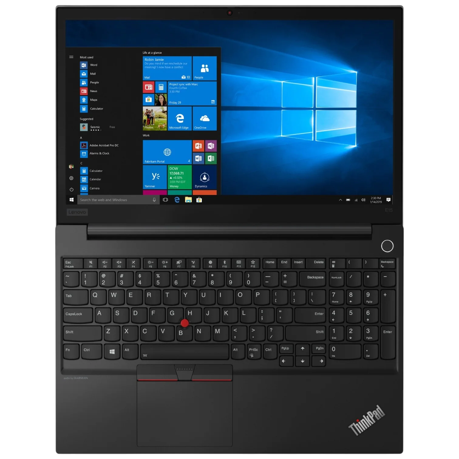Ноутбук 15.6" Lenovo ThinkPad E15 (1920х1080) IPS, Intel Core i5-10Gen, Intel UHD Graphics for 10th Gen